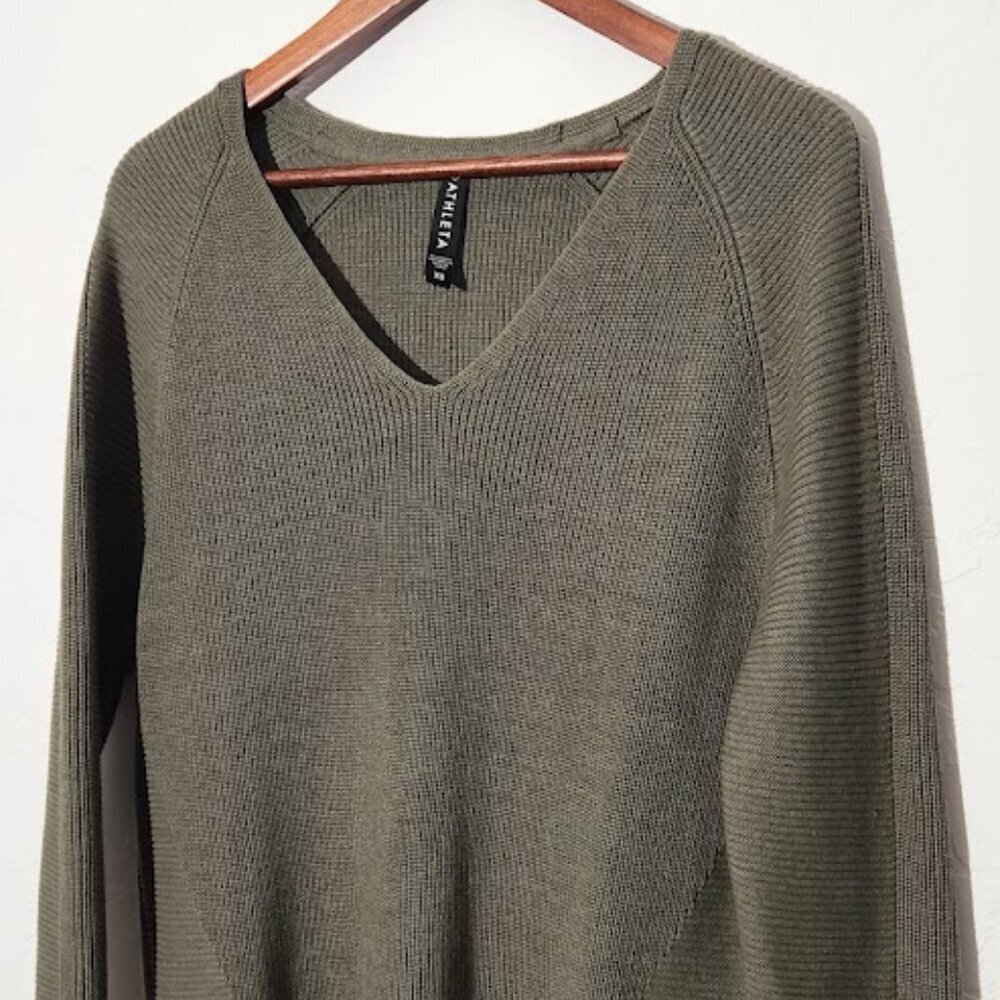 Athleta Women's V-neck Long Sleeve Sweater in size XS - Picture 2 of 4